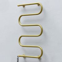 ТЁПЛЫЙ МИР Полотенцесушитель электрический левосторонний Оптима gold (845х470х75 мм)