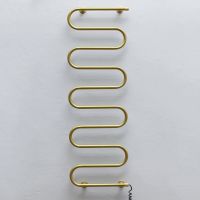 ТЁПЛЫЙ МИР Полотенцесушитель электрический правосторонний Питон gold (1477х470х75 мм)