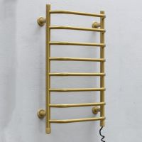 ТЁПЛЫЙ МИР Полотенцесушитель электрический правосторонний Стеир плюс 45 gold (710х465х145 мм)