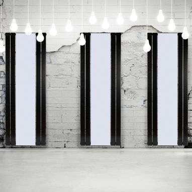 BETATHERM Радиатор стальной Mirror PE 1118/08 черный (1800х600х50)