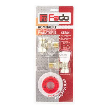 FADO Комплект для подключения радиатора Classic 1/2" (SER01)