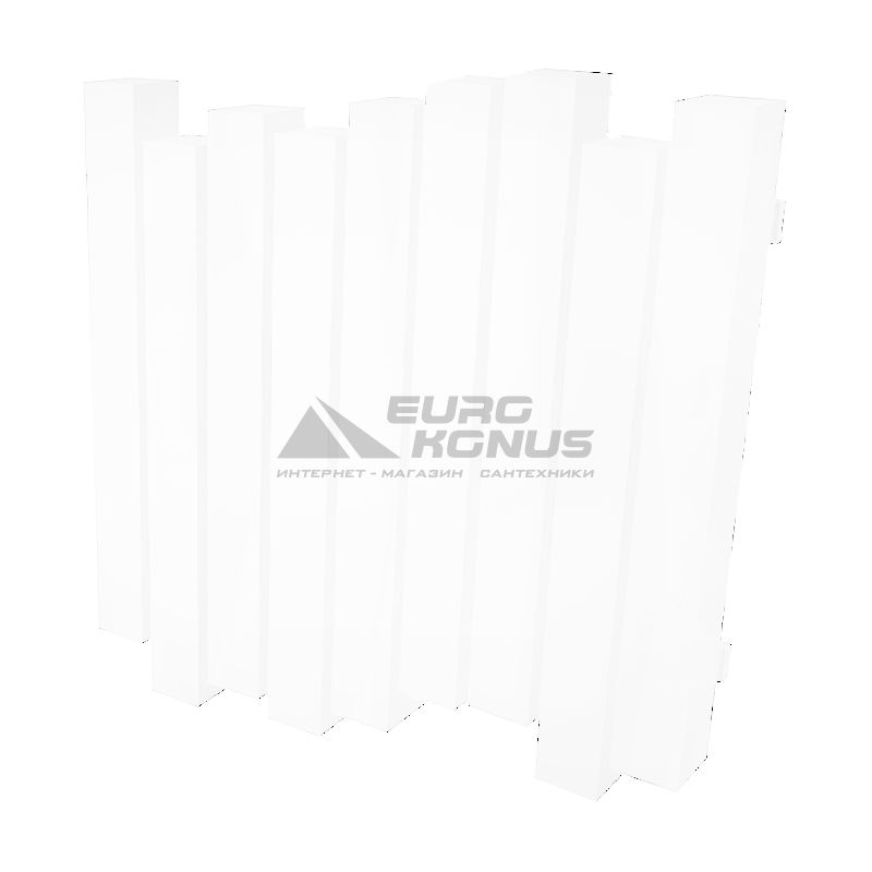 GENESIS AQUA Радиатор из нержавеющей стали Wave 600x1200 белый