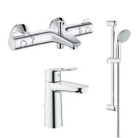 GROHE Комплект для ванной комнаты GROTHERM BAULOOP (34550TM)