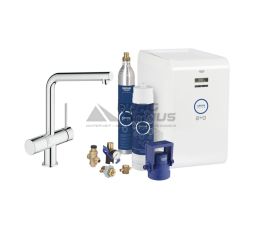 GROHE Комплект для кухни (смеситель + система фильтрации) Blue (31347002)