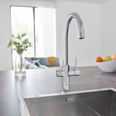 GROHE Комплект для кухни (смеситель + система фильтрации) Blue Home (31455000)