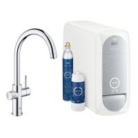 GROHE Комплект для кухни (смеситель + система фильтрации) Blue Home (31455000)