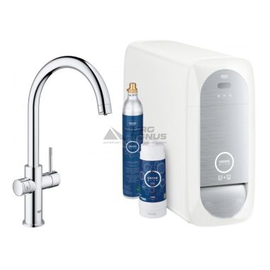 GROHE Комплект для кухни (смеситель + система фильтрации) Blue Home (31455000)