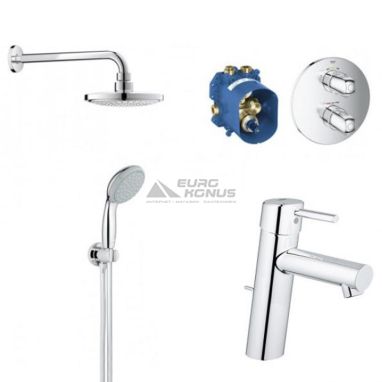GROHE Комплект для ванной комнаты Grohtherm 1000 (346234)