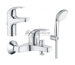 GROHE Комплект для ванной комнаты START CURVE (126746)