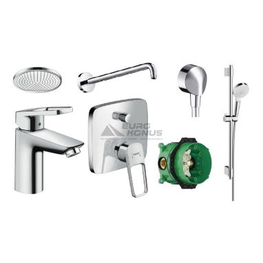 HANSGROHE Комплект для ванной комнаты Logis Loop (71264111)