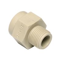 WAVIN EKOPLASTIK Переход с пластмассовой резьбой наружной 20*х3/4"Н PP-R (SDG02025XX)