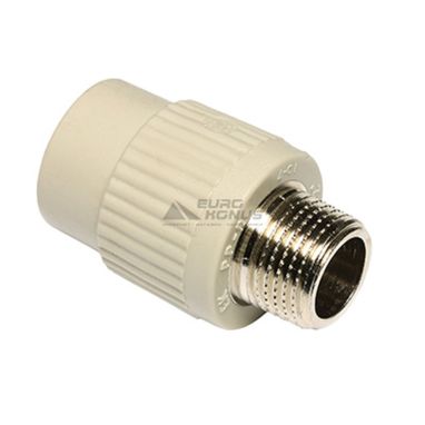 WAVIN EKOPLASTIK Муфта с наружной резьбой 16*х1/2"Н PP-R (SZE01620XX)