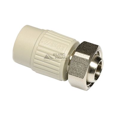 WAVIN EKOPLASTIK Євроконус з накидною гайкою 20*х3/4"В PP-R (SZM02025EX)
