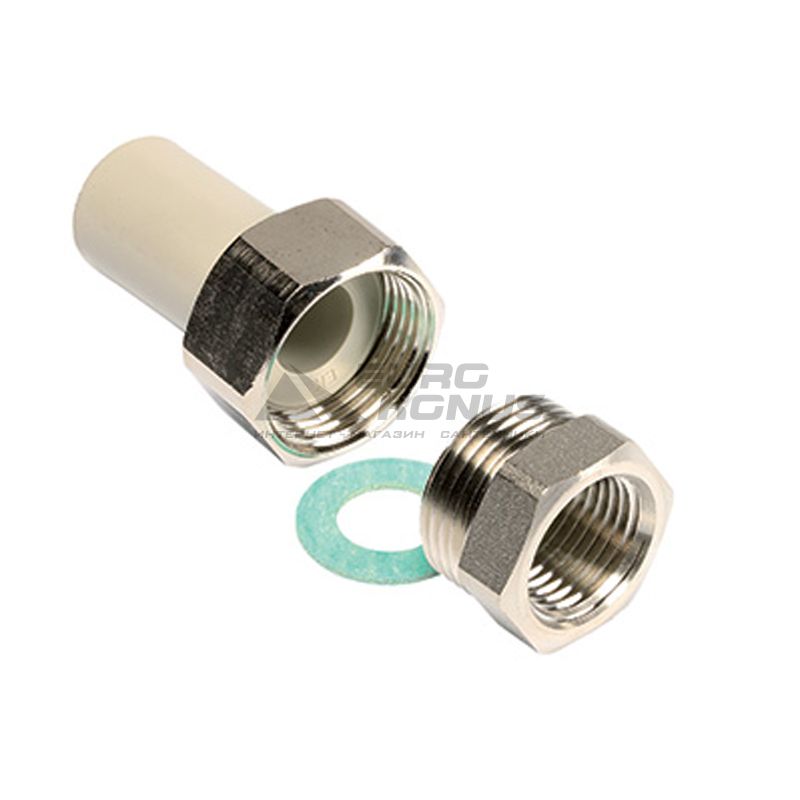 WAVIN EKOPLASTIK Разборное соединение с внутренней резьбой 20*х1/2"В PP-R (SSI02020XX)
