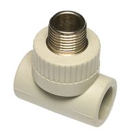 WAVIN EKOPLASTIK Тройник с наружной резьбой 20*х1/2"Н PP-R (STKE02020X)