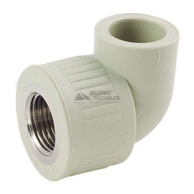 FADO Угол с внутренней резьбой полипропиленовый 25*x1/2" (PPU17)