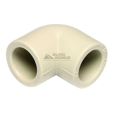 WAVIN EKOPLASTIK Угол 90° внутренняя/внутренняя 90* PP-RCT (SKO09090RCT)