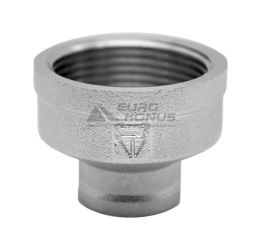 HLV Муфта переходная резьбовая никелированная 1/2"х1 1/4"