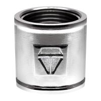HLV Муфта резьбовая хромированная 1"