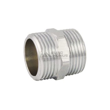 Ниппель резьбовой хромированный 3/4"