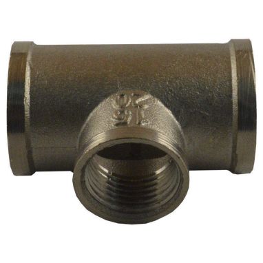 LEXLINE Тройник 1"В. 3/4"В. 1"В. никель НК0220-Вн