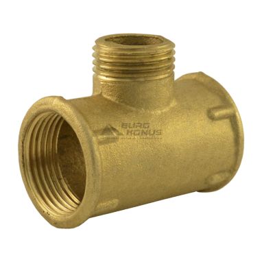 БЕРЕЗАН Тройник 3/4"В. 1/2"Н. 3/4"В. (659Б)