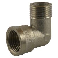 LEXLINE Угол 1/2"Н. 3/4"В. никель НК0104-Вн