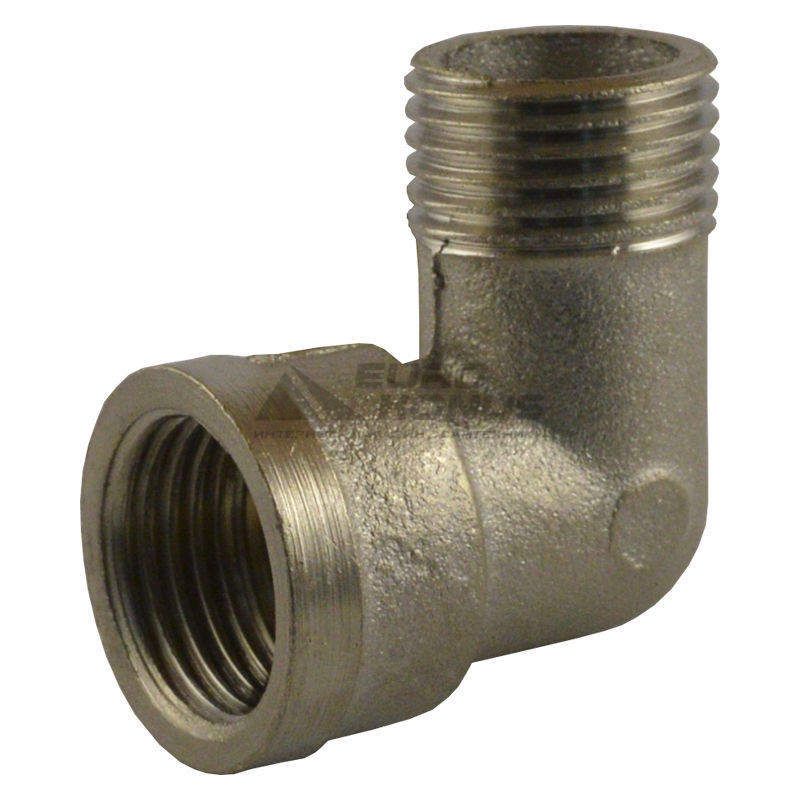 LEXLINE Угол 1/2"В. 3/4"Н. никель НК0121-Вн