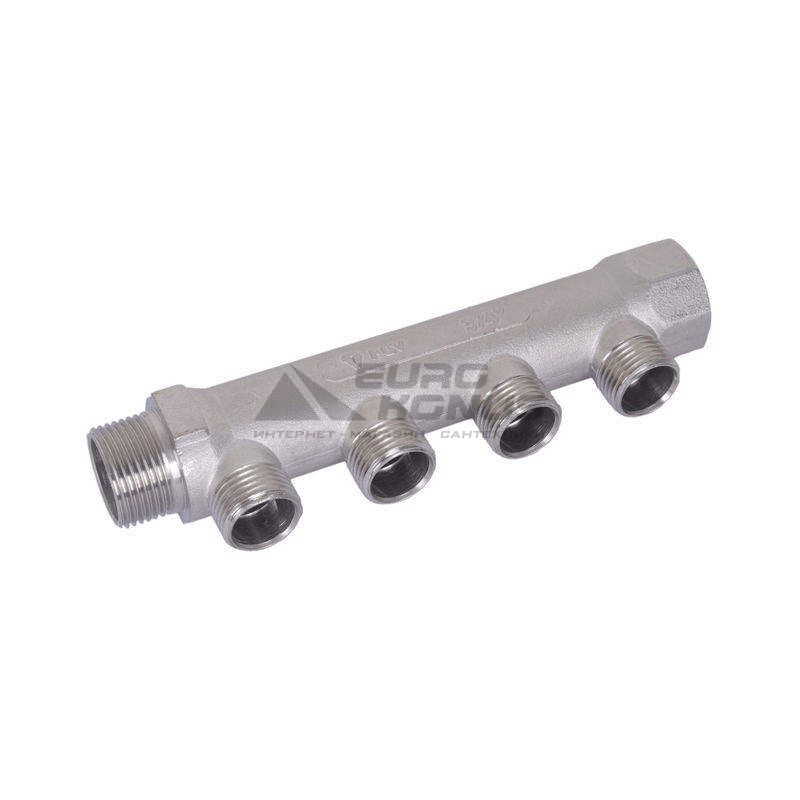 HLV Коллектор наружная резьба 3/4"х1/2"х4