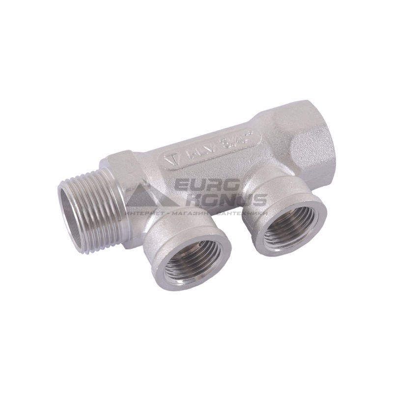 HLV Коллектор внутренняя резьба 1"х1/2"х2
