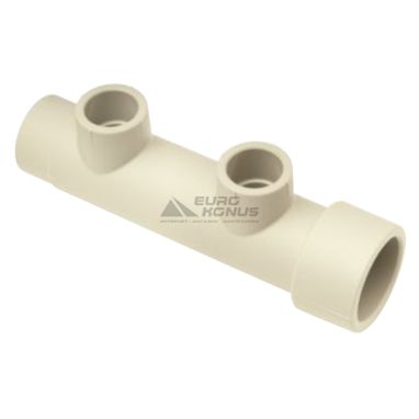WAVIN EKOPLASTIK Коллектор двойной 20*x32* PP-RCT (SROZ132202RCT)