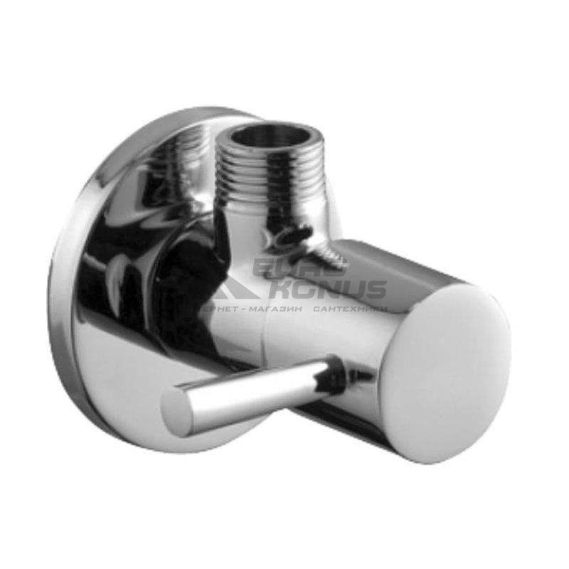 ARMATURA Кран вентильный угловой 1/2"x3/8" (244-010-00)