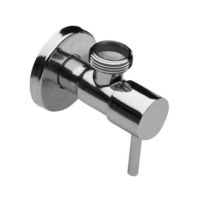 ARMATURA Кран вентильный угловой 1/2"x3/4" (244-110-00)