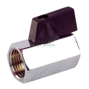 FADO Кран шаровой внутренняя/внутренняя резьба MINI 1/2"х1/2" (KM01)