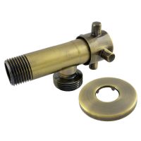 SANLUX TERMO Кран угловой ST-301 1/2"х3/4" bronze