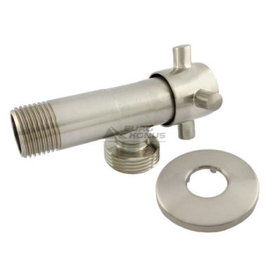 SANLUX TERMO Кран угловой ST-301 1/2"х3/4" satin
