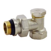 FADO Кран радиаторный угловой нижний NEW 1/2" (RN02)