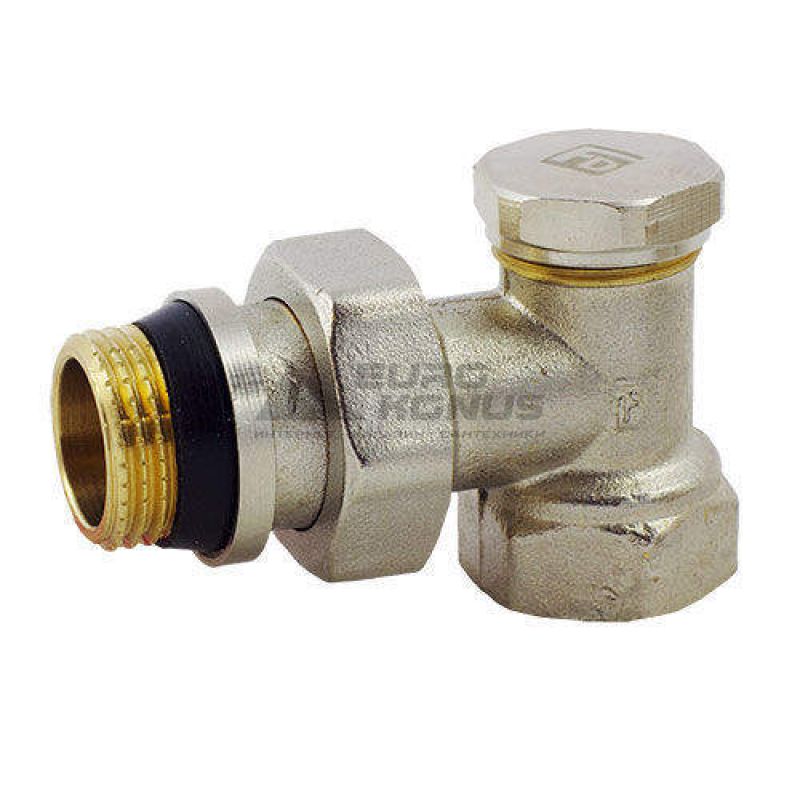 FADO Кран радиаторный угловой нижний NEW 3/4" (RN12)