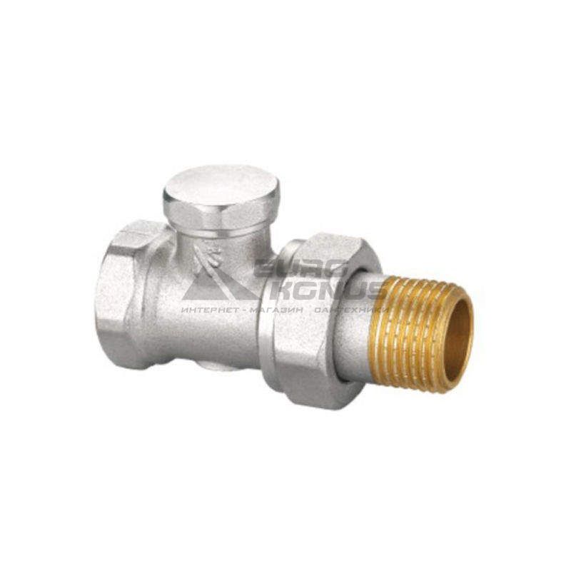 HLV Кран радиаторный прямой 3/4" п/ключ