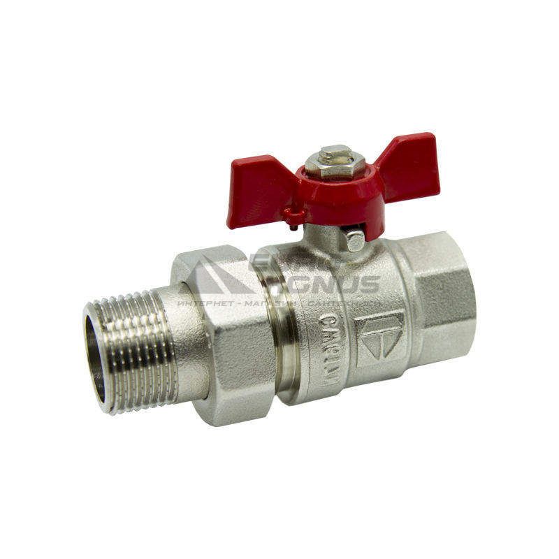 HLV Кран американка 1/2" OPTIMA прямой