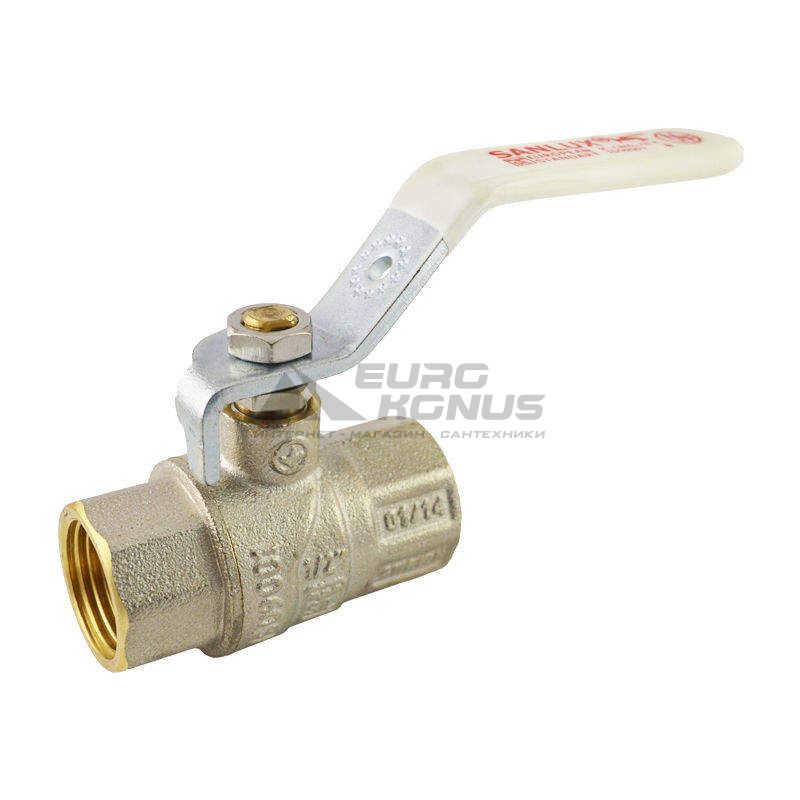SANLUX TERMO Кран шаровой внутренняя/внутренняя резьба с ручкой 3/4"