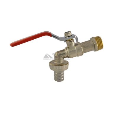 Кран шаровой водоразборный со штуцером 3/4"