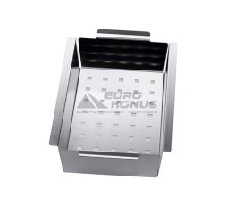 ALVEUS Коландер нержавеющая сталь CUBO 20-40-60-70-80 280x175 (1071222)