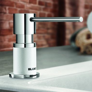 BLANCO Дозатор моющих средств LATO хром/белый (525814)
