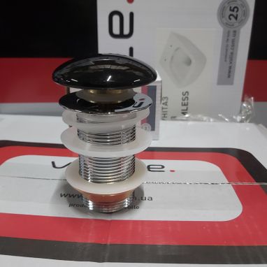 VOLLE Донный клапан click-clack 1 1/4" (90-00-77Bl)