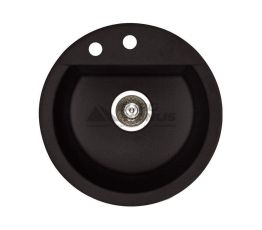 ALVEUS Мойка врезная для кухни Cubo 10-A91 без крыла carbon (1054633)