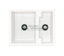 ALVEUS Мойка врезная для кухни Cubo 20-A11 оборотная arctic (1054639)