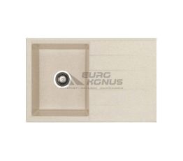 ALVEUS Мойка врезная для кухни Cubo 30-A51 оборотная beige (1067420)