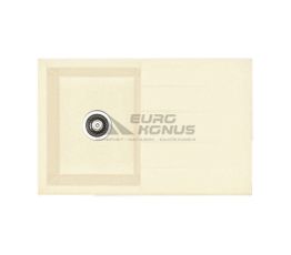 ALVEUS Мойка врезная для кухни Cubo 30-A23 оборотная cream (1088549)
