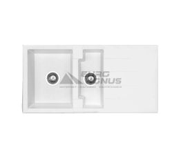 ALVEUS Мойка врезная для кухни Cubo 70-A11 оборотная arctic (1054761)